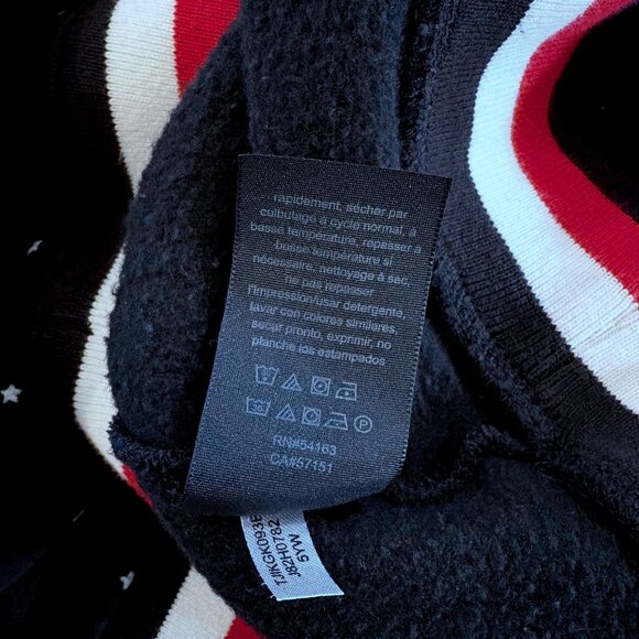 Tommy Hilfiger Women’s Navy Pullover Sweatshirt Size L • Good Cond - Picture 5 of 8